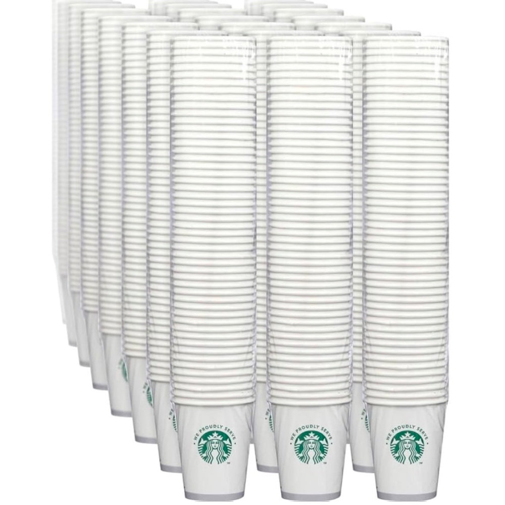 Starbucks cups with lids